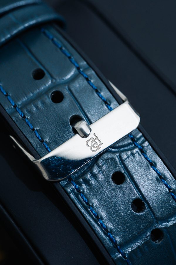 PB Monaco Watch – Gold and Navy – Private Brand